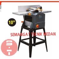 9025 MESIN SERUT KETAM DUDUK WOOD AUTO PLANER + JOINTER KAYU 10" ALDO