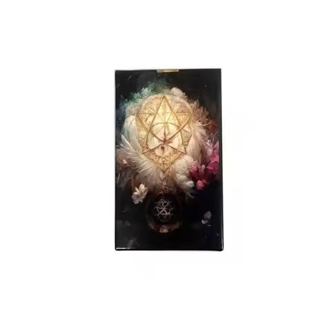 12x7 cm Lune de Univers Tarot Deck with Guidebook, Unique Tarot Cards, 78 Tarot Cards, Custom Design
