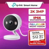 TP-Link Tapo C120 Outdoor / Indoor CCTV 2K QHD IP66 WiFi Camera with Color Night Vision