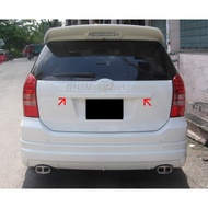 Toyota Wish 2003 2004 2005 Rear Bonnet Chrome Cover Bonet Garnish