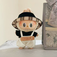 Labubu Chief Clothes 17cm Macaron Style Doll Outfit Vinyl Sugar Cotton Doll Clothing Girls Style One