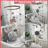 ci Creative Baby Bed Bell Cartoon Wind Chimes Rattle Pendant Toys Gifts Kids Ro