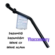 Exhaust Neck Honda EX5 DREAM110 , Fi / Wave Alpha CX DX STANDARD Front Pipe Manifold With Bracket BL