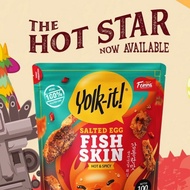 YOLK IT Salted Egg Fish Skin HOT SPICY yolkit yolkit yolk.it yolk it ~ kp1991