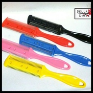 Razor Comb Hair Thinning Razor Comb with Razor Blade / Comet Texturizing Comb