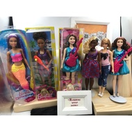 Genuine Barbie fashionistas doll. Black Skin Doll. Fat Barbie Doll. Career Barbie Doll. Mermaid