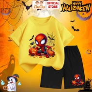 Bộ quần áo siêu nhân người nhện spiderman Halloween cho bé trai CIUCIU BABY chất thun cotton mềm mát