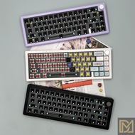 [LOCAL STOCK] Zuoya GMK67 Keyboard Kit 65% Hotswap Bare Bone RGB Knob 3 Modes Mechanical Keyboard