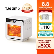 TJean LumiBake S1 Pro 18L Steam Oven I Visual Color Display I 8 Major Basic Modes I 47 Function Menu