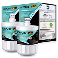 ICEPURE PRO NSF53&amp;42 Premium 5231JA2002A Refrigerator Water Filter Replacement for LG LT500P, ADQ72910901 ADQ72910907, ADQ72910911, GEN11042FR-08, Kenmore 9890, 469890, LFX25973D, LFX25974ST, 2PACK