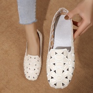 Hollow Flat Sandals Square Flat Shoes Women's Flat Shoes Women's Flat Shoes Women's Sandals Women's 