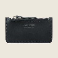 RED WING HERITAGE ZIPPER POUCH UNISEX WALLET IN BLACK FRONTIER LEATHER Style 95022