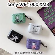 【Fast Shipment】 For Sony WF-1000 XM3 Case Cool Cartoon Pattern TPU Soft Silicone Earphone Case Casing