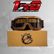 Kính dây Bulldog B9 cổ điển sang trọn gắn cho các loại mũ 3/4 - BIKER 176 - NÓN BẢO HIỂM & DẦU NHỚT