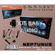 ANDROID EMBASSY NEPTUNUS 2/32GB Head Unit Mobil Touchscreen Bluetooth 7Inch 9Inch 10Inch