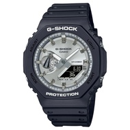 Casio G-Shock Silver Dial Black Resin Strap Men Watch GA-2100SB-1ADR-P