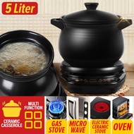 Arjoie [ 5L ] Multifunction Electric Ceramic Health Pot / Periuk Seramik Pelbagai Guna / 5L 养生煲(煎药壶)