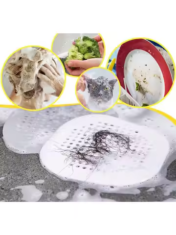 Silicone Plug Stopper Kitchen Sewer Hair Filter Kitchen Sink Anti-Blocking Strainer Sink Garbage Fil