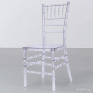 Acrylic Manufacturer Outdoor Crystal Chair Disassembly Wedding Bamboo Chair Banquet Chair PC Props H