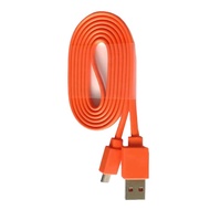 WU Replacement 1M USB Charger power Charging Data Cord Cable for -JBL Flip 3 4 Pulse 2 Bluetooth-compatible Speaker Orange