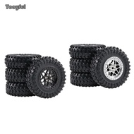 Tooyful 4x 1/12 1/16 RC Car Wheels and Tires Accessories High Replacement RC Car Part for MN98 B24 M