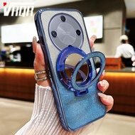 VRQR For Huawei Nova Y90 4G Honor X9 4G X9 5G X9a 5G X9b 5G Phone Case Flash powder electroplating C