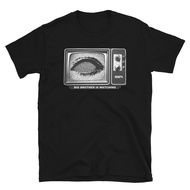 2024 gift shirt New George Orwell, 1984, Destroy your TV, Lost in the Static