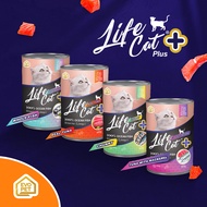 Life Cat Kaleng PLUS 400gr Makanan Basah Kucing Mirip Super Cat Kaleng