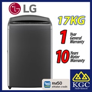 LG TV2517SV3B 17kg Top Load Washing Machine with Intelligent Fabric Care Washer [TnG Redemption]