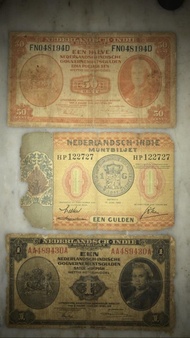 1 Set Uang Kuno Nederlandsch Indie