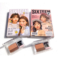 SIXTEEN EYESHADOW - SIX TEEN EYE MAGAZINE - 16BRAND KOREA EYE SHADOW 16 BRAND-RANDOM