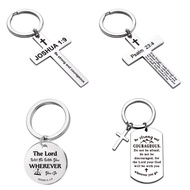 Bible Verse Keychain Isaiah Faith Gift for Believers Friends Birthday Christmas Gift