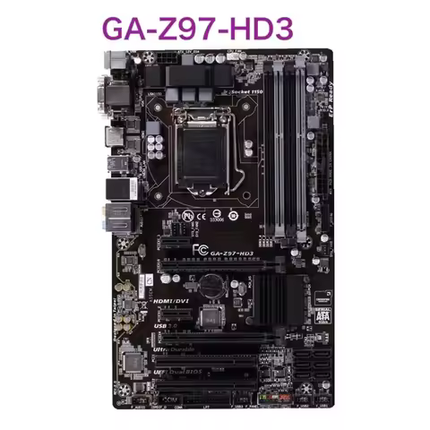For Gigabyte GA-Z97-HD3 Motherboard LGA 1150 DDR3 Mainboard 100% Tested OK Fully Work Free Shipping