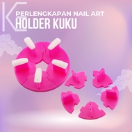 New!! Nail display holder round decorative nail holder nail art training holder nail display holder