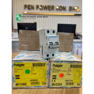 [CLEARANCE] Hager MCB (MY363E) 3P 63A 4.5kA