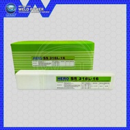 2.5kgs Stainless Steel Welding Electrode E316L-16 × 2.6mm/3.2mm/4.0mm Hero Tech