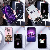 iPhone 15 15 Pro Max 15 plusAnime BTS Art Soft black phone case