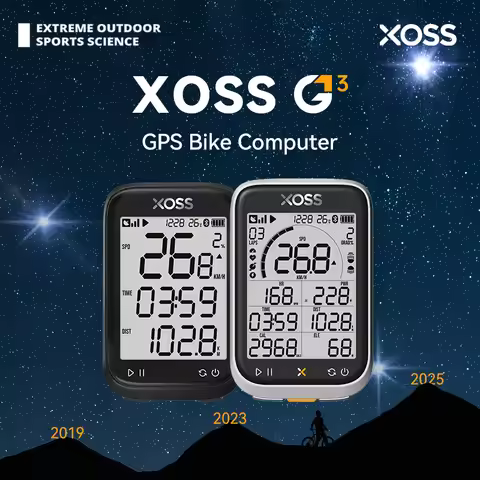 XOSS G/G+ Gen.3 GPS Bike Computer G3+ Power Meter Cadence Speed Bicycle Odometer G3 Plus Waterproof 