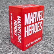 Board Game Playing Cards game s  Card Party English Version  marvelousheroes Toy card 6HDL