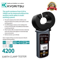 KYORITSU 4200 EARTH CLAMP TESTER