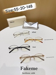 正品 2025新款 Fakeme Backbone·mbk 平光鏡架近視眼鏡架 藍光片 眼鏡