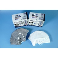 BiomeQ 4D Mask(White) Medical Mask