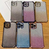 Glitter Gradient Lens Case For Oppo Realme C75 C75X 14X C63 C61 Note60 Note60X Note80