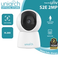 UNIARCH S2E 2MP Security Indoor IP HD CCTV Support 2 Way Talk Pan Tilt H.265 by UNV READY STOCK