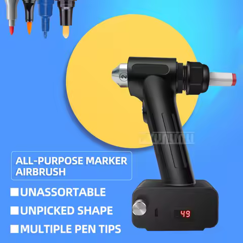 Charging Mark Pen Spray Gun Portable Mark Pen Drawing Model Handheld Spray Paint Coloring Spray Pen 