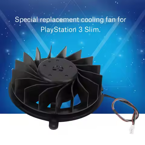17 Blades cooling fan Replacement Internal Cooling Fan Cooler for Sony PlayStation 3 PS3 Slim