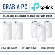 TP-LINK DECO BE85 BE22000 TRI-BAND WHOLE HOME MESH WIFI 7 SYSTEM ROUTER (1-PACK / 2-PACK / 3-PACK)