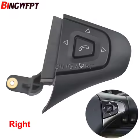 1PC 5Pins Left/Right 1870909 1870910 Control Switch Steering Wheel Button Knob Autocruise Menus For 