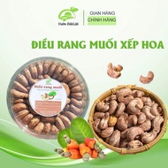 Roasted Silk Cashews with Salt and Arranged in Flowers 500gr Dak Lak Garden - Crispy, Firm, Not Deep