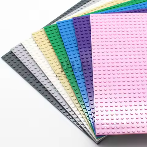 1pcs MOC 32x32 Double Sided Baseplate 3811 Building Blocks Bricks Dots Basics Creative Bulk Compatib